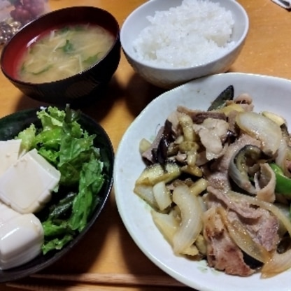 玉ねぎが甘くて食べやすかったです。かさ増しになすも入れました。